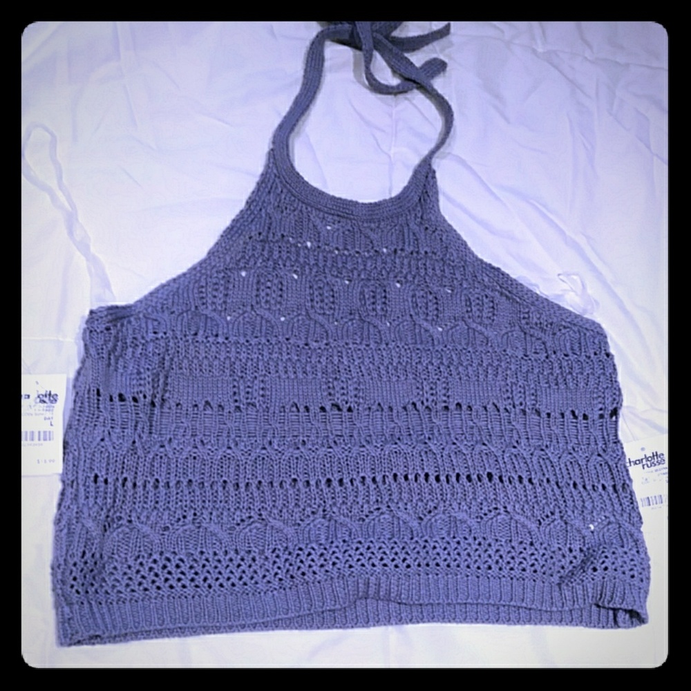 Halter crop top